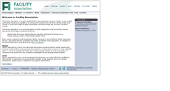 Desktop Screenshot of facilityassociation.com