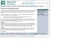 Tablet Screenshot of facilityassociation.com